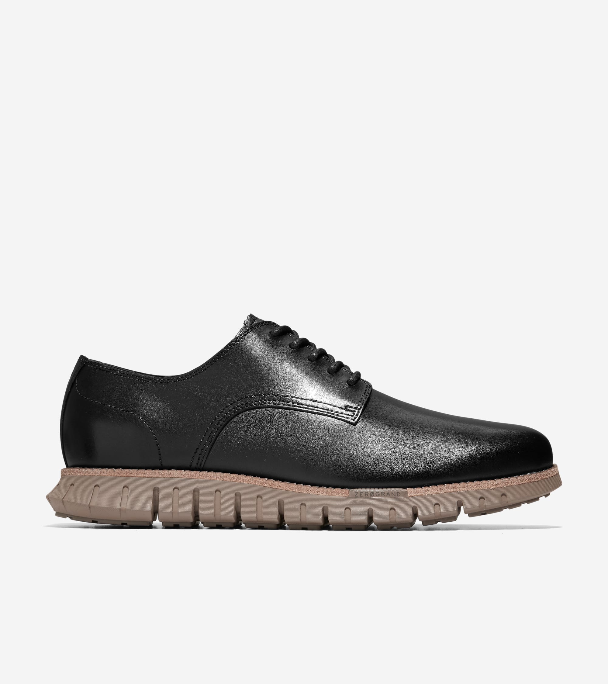 Men s ZEROGRAND Remastered Plain Toe Oxfords in Black Cole Haan